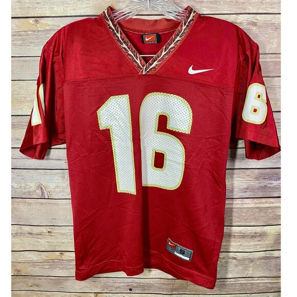Florida State Seminoles Nike Football Jersey – Youth Small, #16 Garnet Team Gear - Picture 2 of 9
